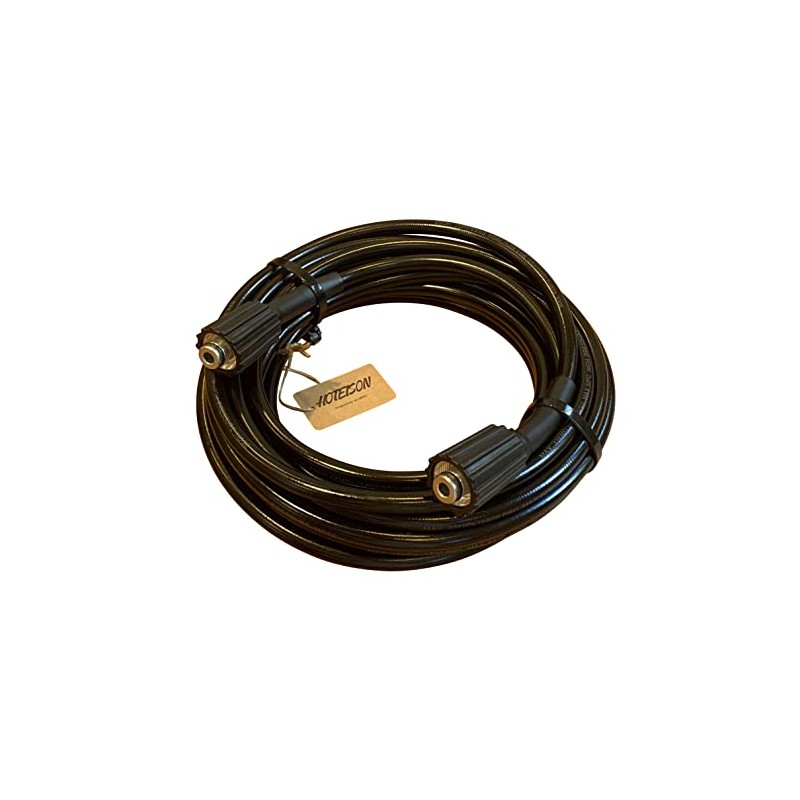 〈HOTEISON〉High-Pressure Washer Hose Extension 10m for Ryobi, Iris, and Others,