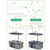 LetPot LPH-MAX Hydroponics Growing System Trellis Stand with Stackable Design