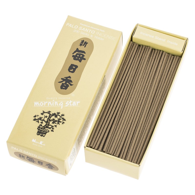 Morning Star Japanese Incense PALO SANTO 200 Sticks