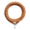 Hyoquilex 108 Beads Rudraksha Japa Mala Prayer Yoga Meditation Blessing