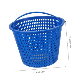 IWOWHERO Pool Skimmer Basket Liner Replacement Net for Pool Filter Maintenance Quick Install Blue Sp1070 Basket
