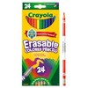 Crayola Erasable Colored Pencils (24ct), Kids Coloring Pencils for Coloring