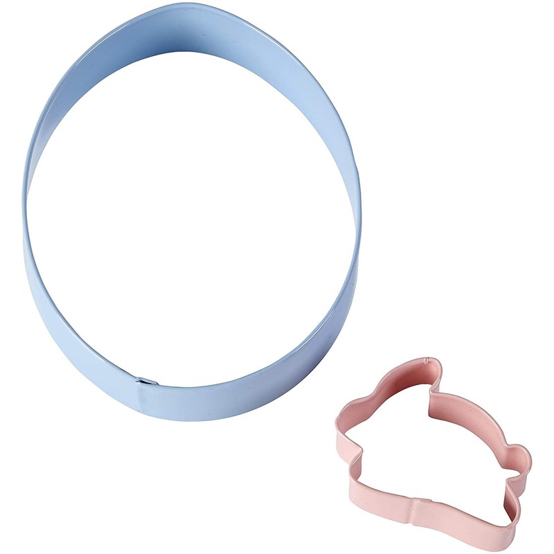 Wilton クッキー抜き型/クッキーカッター エッグ&ミニバニー セット