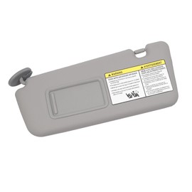 Dasbecan Left Driver Side Sun Visor Compatible with Toyota RAV4 2004 2005 Replace 74320-42420-B0 Sunvisor（Gray