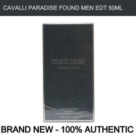 Roberto Cavalli Paradise Found Eau de Toilette for Men 1.6oz Spray, BRAND NEW!