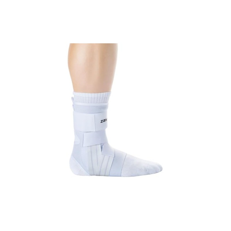 Zamst A1 White Ankle Brace for Sports - Breathable Sports