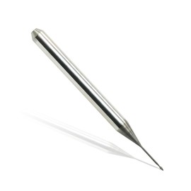 HANSONG Milling Bur – Diamond Coated, 2-Flute, 0.6mm, Compatible with Roland Systems, for Zirconia Machining