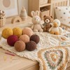 Jaciensh Soft Chenille Crochet Yarn, 6x50g Fluffy Plush Knitting Wool,