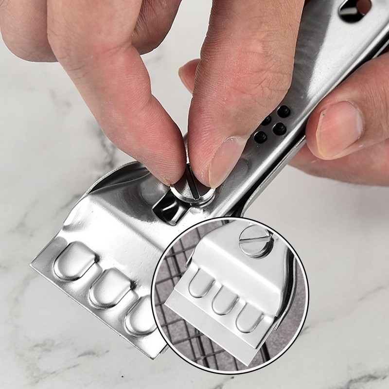 Pack of 20 Blades for Ceramic Hob Scraper, Double-Sided Scraper