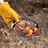 Boundless Voyage Ti1109T Titanium Plate, Camping Tableware, Unbreakable, Rust-free, Ultra