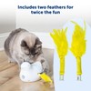 Peek-A-Bird Cat Toy Replacement Feathers – 2 Pack Refill Parts