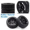 RC Drift Tires RC Racing Car Tires 4pcs Replacements for