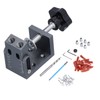 52Pcs Oblique Pocket Hole Jig Inclined 15 Degree Adjustable Drilling
