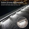 Lacasa Solar Deck Lights, Solar Light Outdoor Waterproof IP68, 8