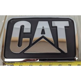International 6092157C2 Caterpillar CAT Truck Hood Emblem 8 1/2 x 5 1/2 CT630 Collector NEW