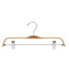 Only Hangers Laminated Bamboo Pant/Skirt Hanger 10 Pk
