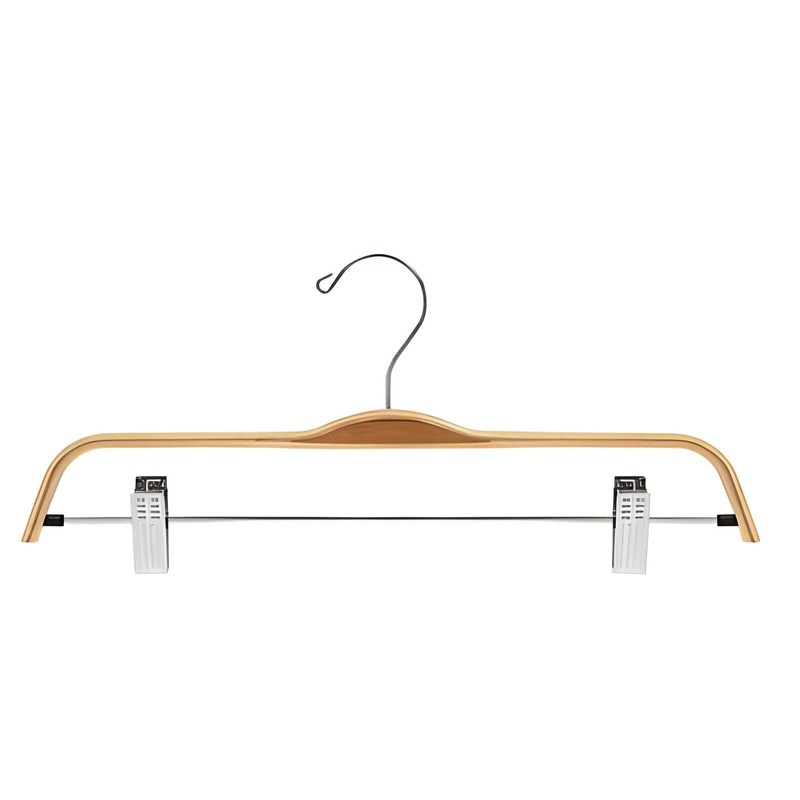 Only Hangers Laminated Bamboo Pant/Skirt Hanger 10 Pk