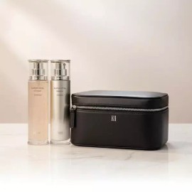 IOPE 아이오페 슈퍼바이탈 2종 단품세트+헤라 블랙쿠션 코스메틱백 증 정 IOPE Super Vital 2-Item Set + Hera Black Cushion Cosmetic Bag Gift