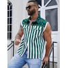 Yuanbang Irish Gift for Men Denim Vest Outerwear St Patricks