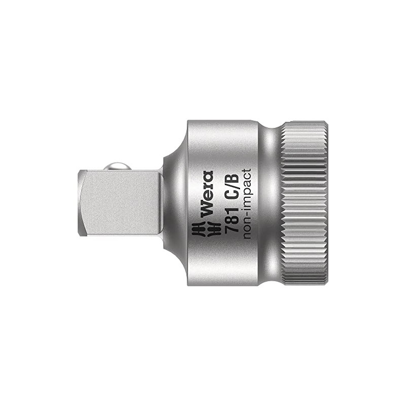 Wera 781 C/B Connector: 1/2" - 3/8" x 35.5 mm