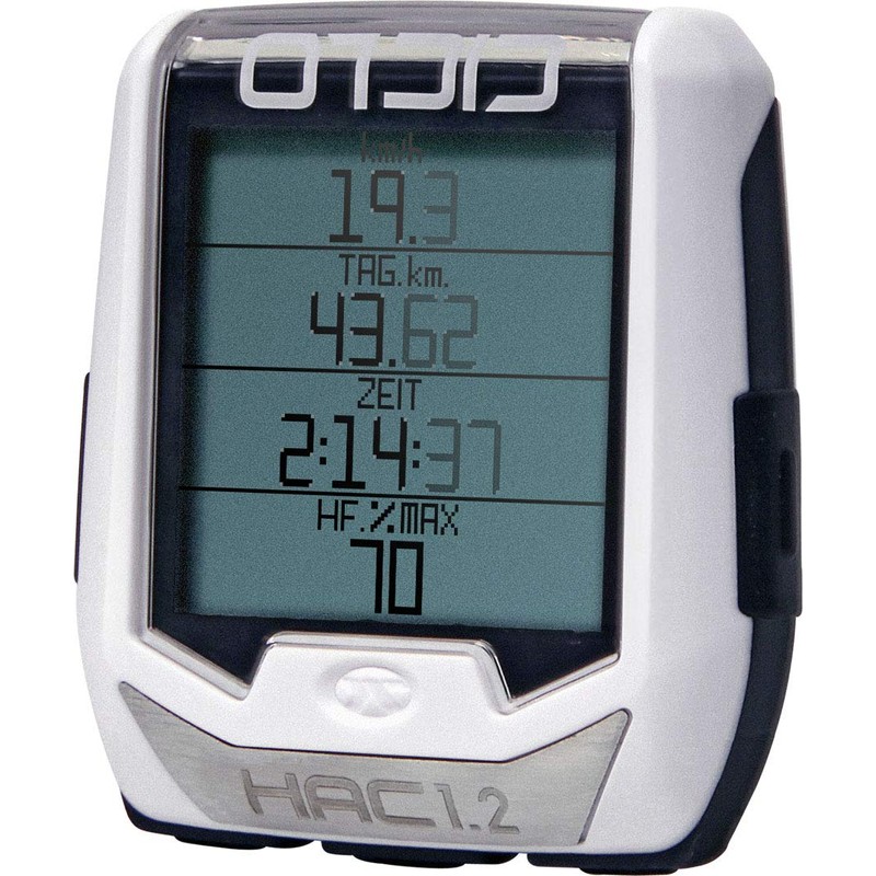 Ciclosport HAC 1.2 Bicycle Computer, White, One Size