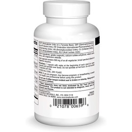 Source Naturals Essential Enzymes 500mg Bio-Aligned Multiple Enzyme Supplement Herbal Defense for Digestion, Gas, Constipation & Bloating Relief - Supports A Strong Immune System - 60 Capsules