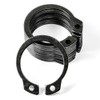 Snap Rings Assortment Set, 480PCS Carbon Steel C-Circlip External Retaining