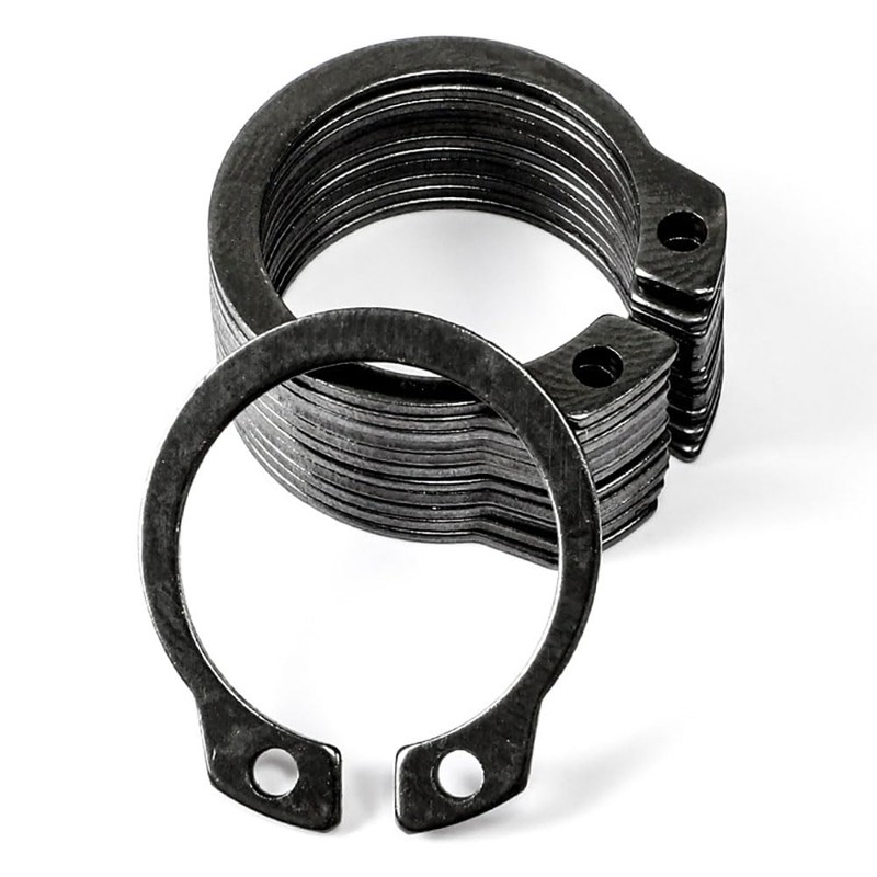 Snap Rings Assortment Set, 480PCS Carbon Steel C-Circlip External Retaining