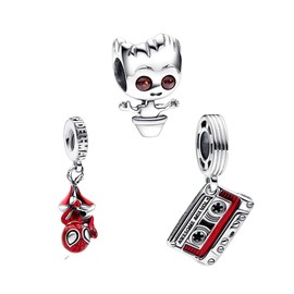 TCZNAF Graduation 2024 Charm Pendant Compatible with European Bracelets Necklaces Graduation Gift, Cubic Zirconia