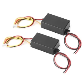 Controlador de luz trasera universal KIMISS, cajas de módulo de control de luz trasera de flash dinámico secuencial de 3 pasos(DC12V)
