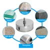 Jamiikury 4-1/2" / 115mm Diamond Glass Hole Saw with Center