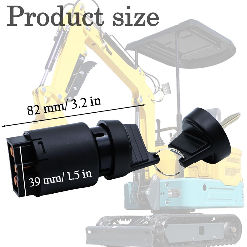 Hxszk AGT Mini Excavator Parts Ignition Starter Switch for Cape