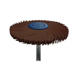 Sunburst 3" TC 6-Ply Brown 36 Grit Size (A/O) 1/4" 1/Unit