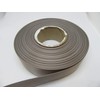 2 metres of 25mm Satin Ribbon Smoky Dark Grey Dark
