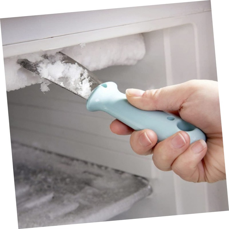 CAXUSD 3pcs Stainless Steel Ice Removal Scoop Compact Deicing Shovel