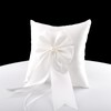 ATAILOVE Wedding Ring Pillow, Fairy Pearl Ivory Ring Bearer Cushion