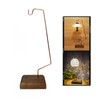 SWAG GEAR Lantern Stand, Walnut, Copper, Stylish, Outdoor & Camping