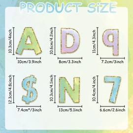 chiazllta 266 Pcs Letters Combo Pack Set Bulletin Board Letters Watercolor Letters and Number Accents for Bulletin Board Display Home School Classroom Decor