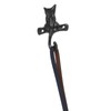 dophee 2PCS Cast Iron Cat Hooks, Heavy Duty Wall Mounted