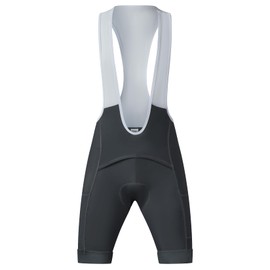 CEROTIPOLAR Mens Cycling Bibshorts with Toilet Access Padded & UPF50+, gray, L