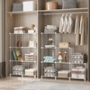 AWTATOS 6 Cube Storage Wire Closet Organizers DIY Stackable Storage