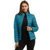 wantdo Women's Packable Puffer Jacket Light Weight Winter Jacket (Oiled