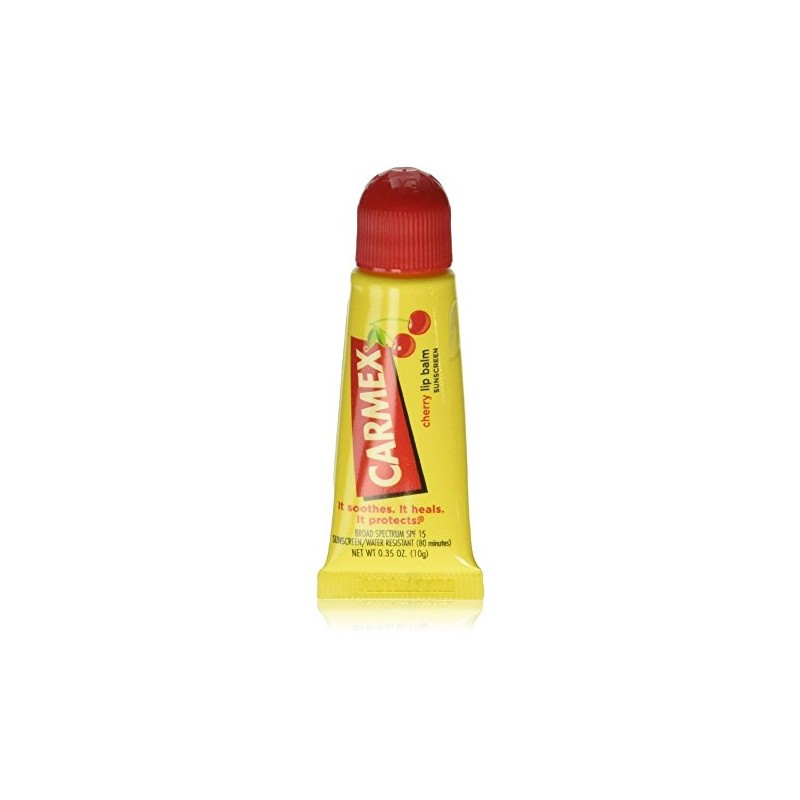Carmex Moisturizing Lip Balm SPF 15 Cherry 0.35 oz (Pack