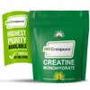 Creapure Creatine Monohydrate Powder – Ultra-Pure German-Made, Unflavored & Vegan