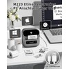 Phomemo M220 Label Printer, Bluetooth Label Printer for Barcode, Address,