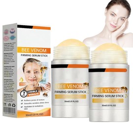 Bee Venom Firming Serum Stick, Anti-Aging Face Serum, Reduces Wrinkles & Fine Lines, Hydrates & Nourishes Skin, for Women & Men
