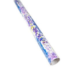 Caspari Delphiniums Gift Wrap 30" W x 8'L- 3 Continuous Roll of Wrapping Paper