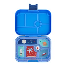 Yumbox Original Leakproof Bento Lunch Box Container for Kids (Surf Blue Rocket)