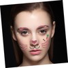 TOVINANNA Easter Bunny Face Sticker Rabbit Temporary Face Art for