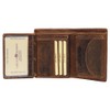 Greenburry Vintage Royal Stag Geldbörse mit Hirsch Prägung braun
